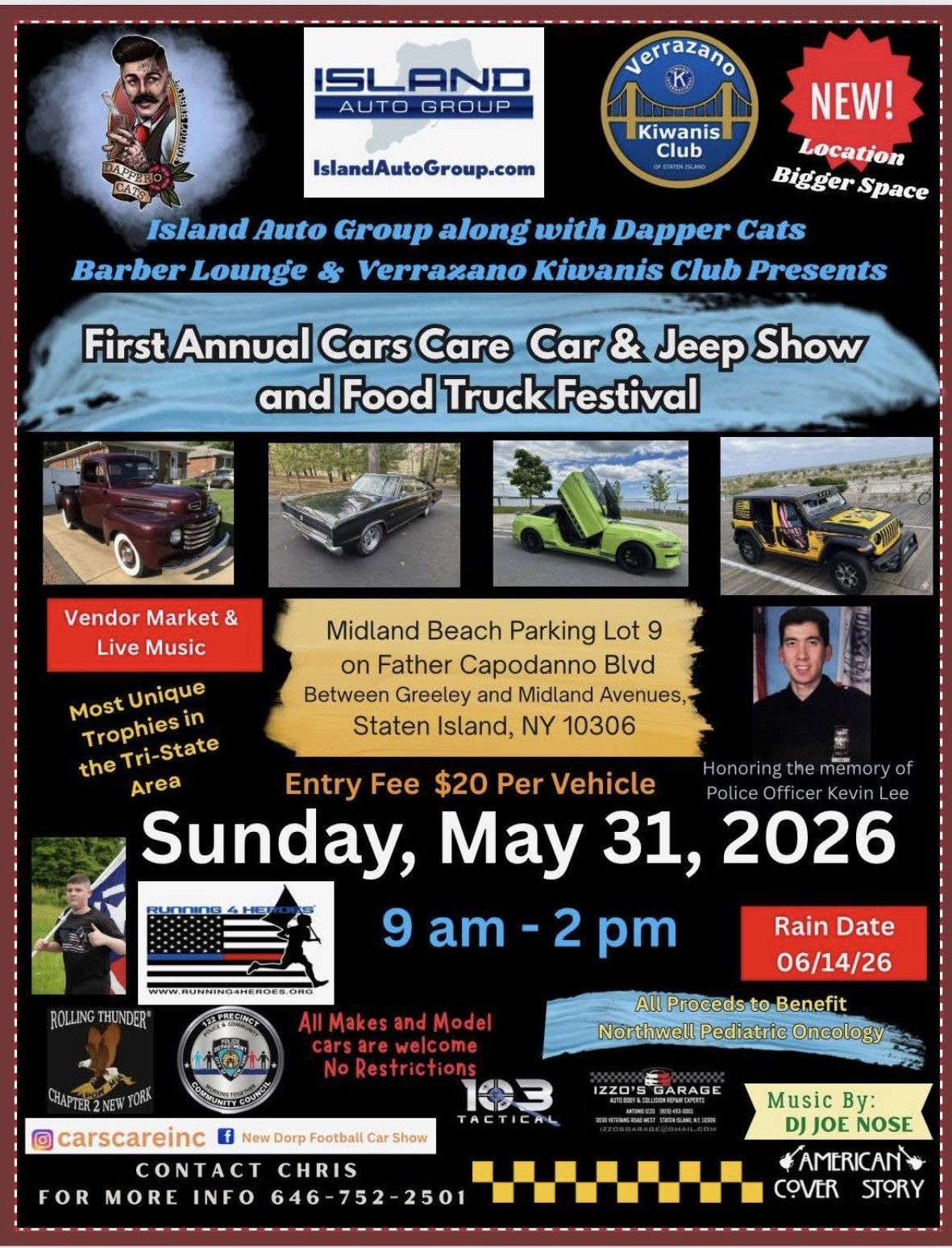 The First Annual Cars Care Car & Jeep Show, Staten Island, NY