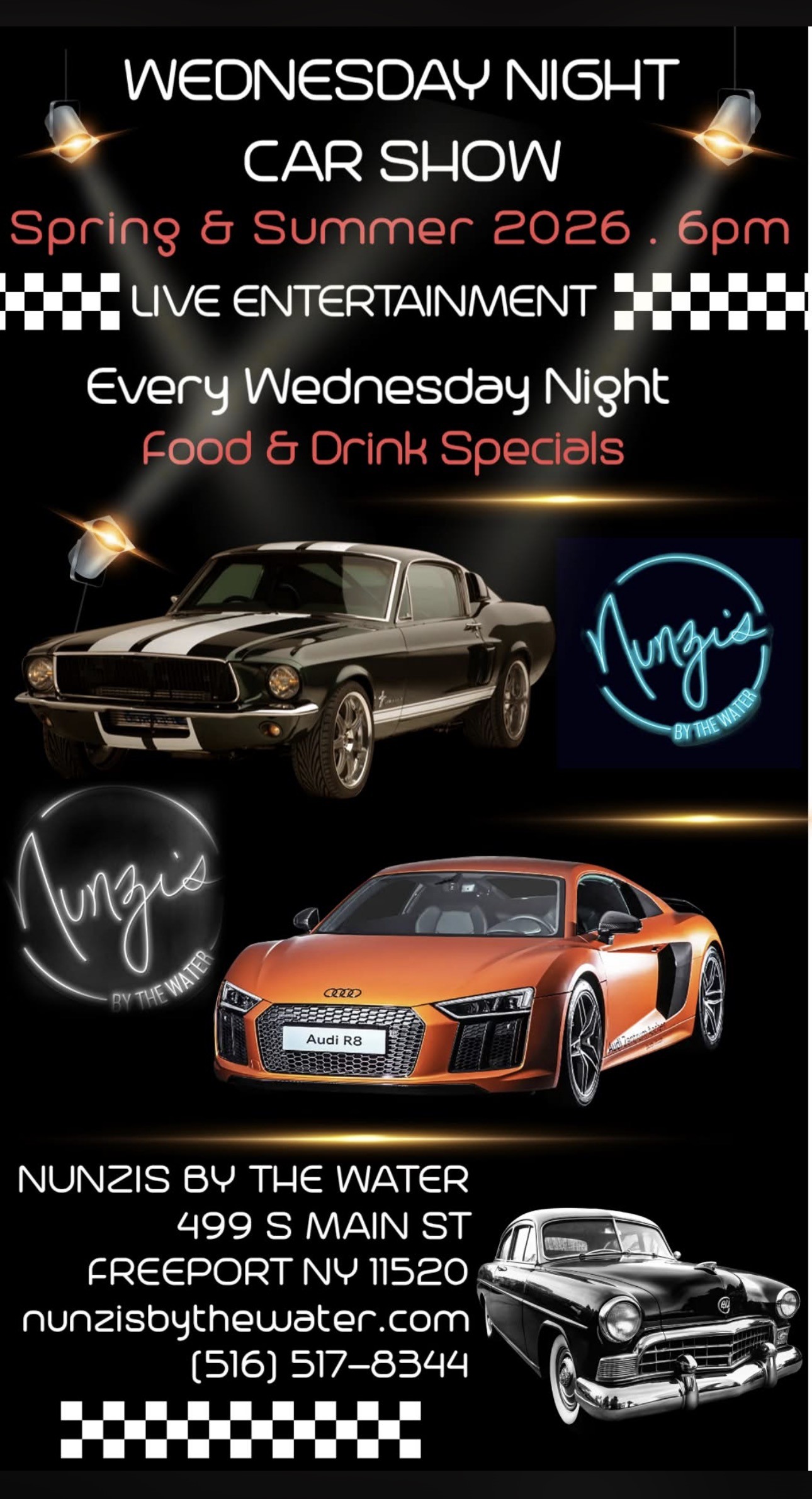 The Wednesday Night Car Cruz-In & Show, Freeport, NY