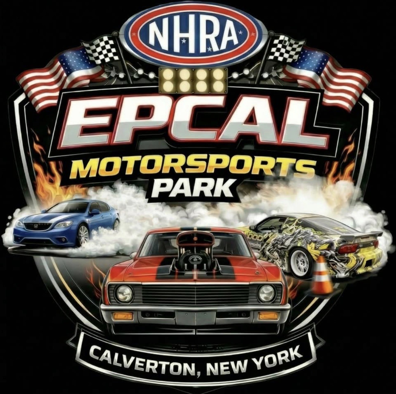 NHRA EPCAL Motorsports Park Summer Racing Event. Riverhead, NY