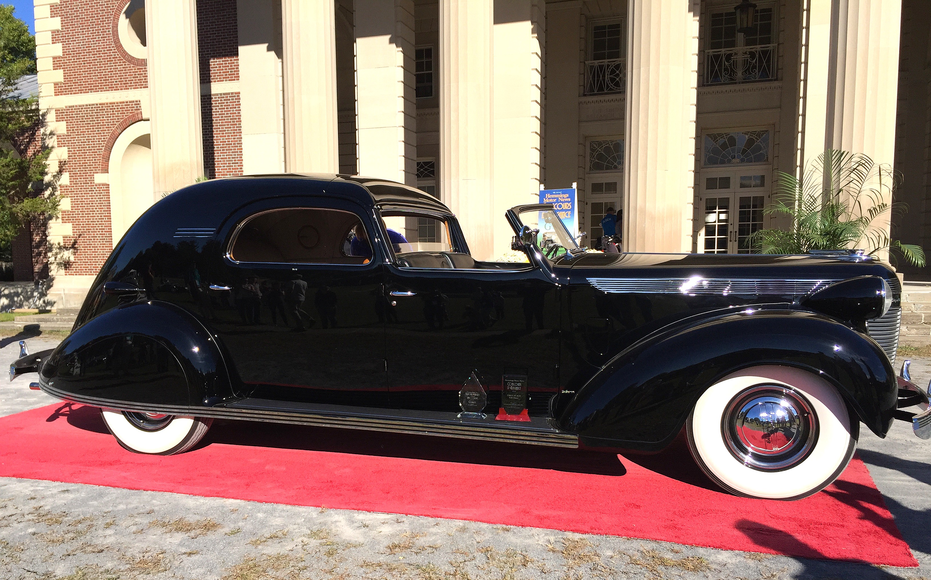 The Chrysler’s 1937 Chrysler at the Carlisle Chrysler Nationals, Carlisle, PA.