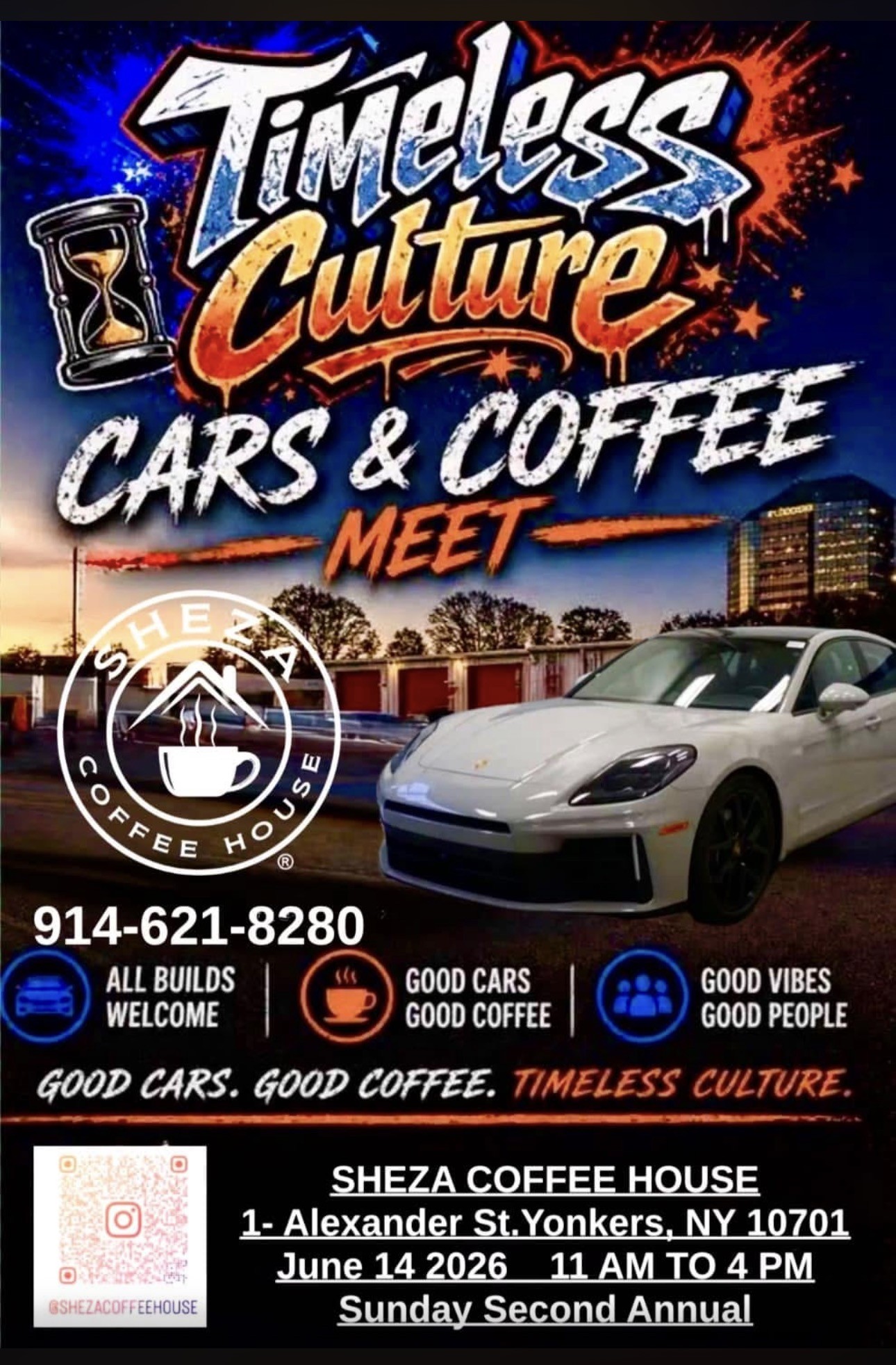 The Timeless Culture Cars & Coffee Meet, Yonkers, NY