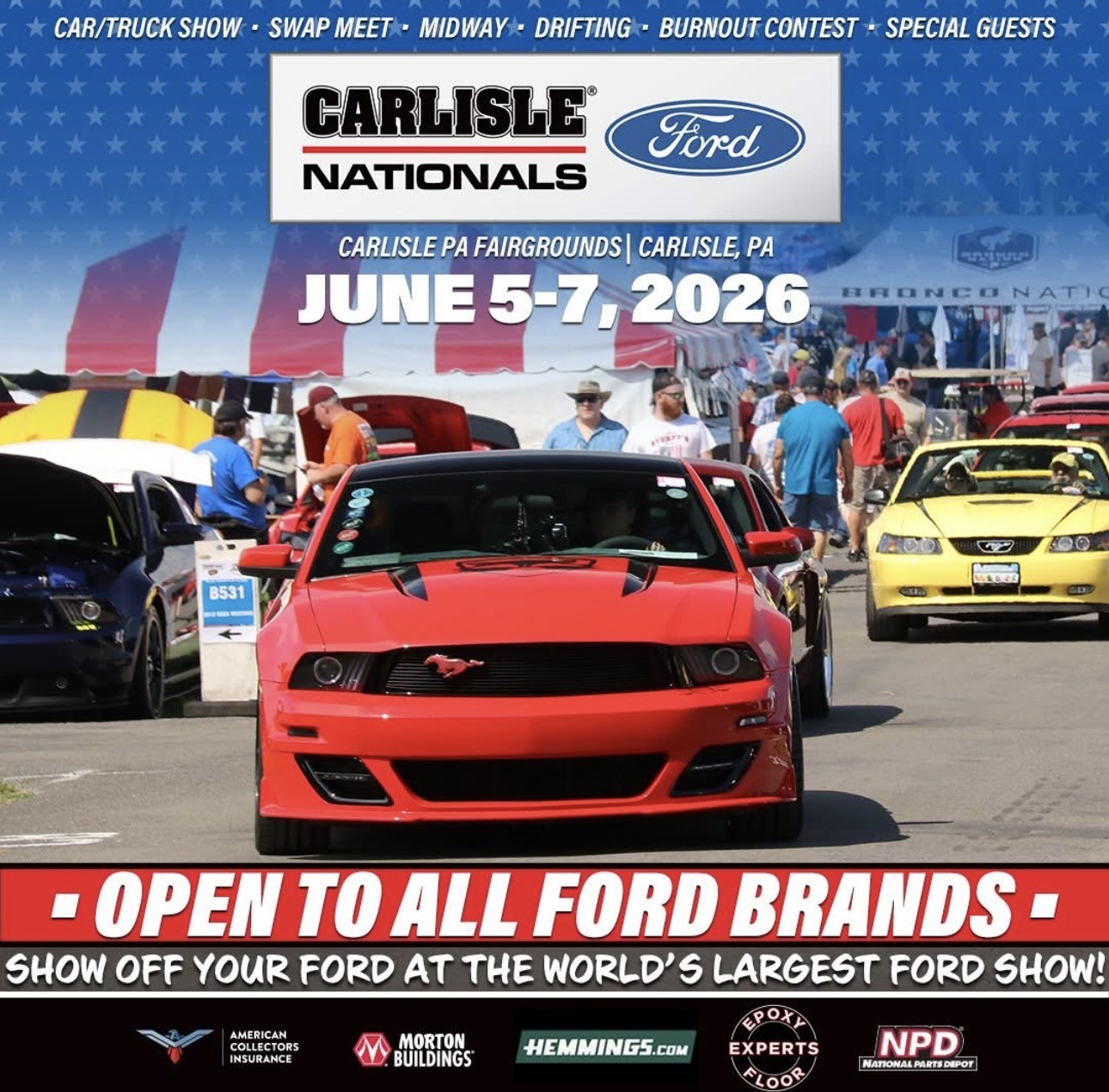 The Ford Motor Company Carlisle Nationals, Carlisle. PA