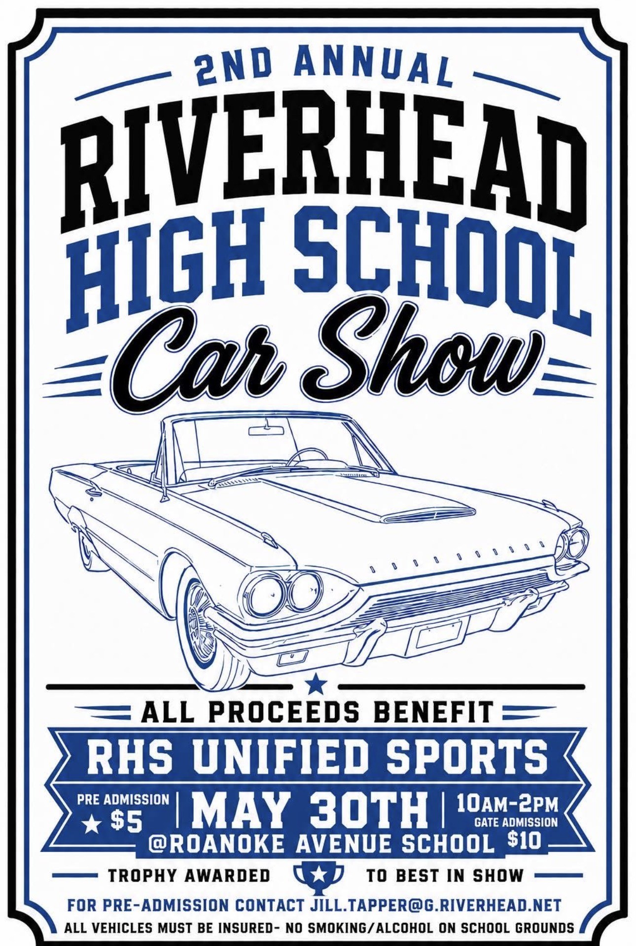 The 2nd Annual Riverhead High School Car Show, Riverhead, NY