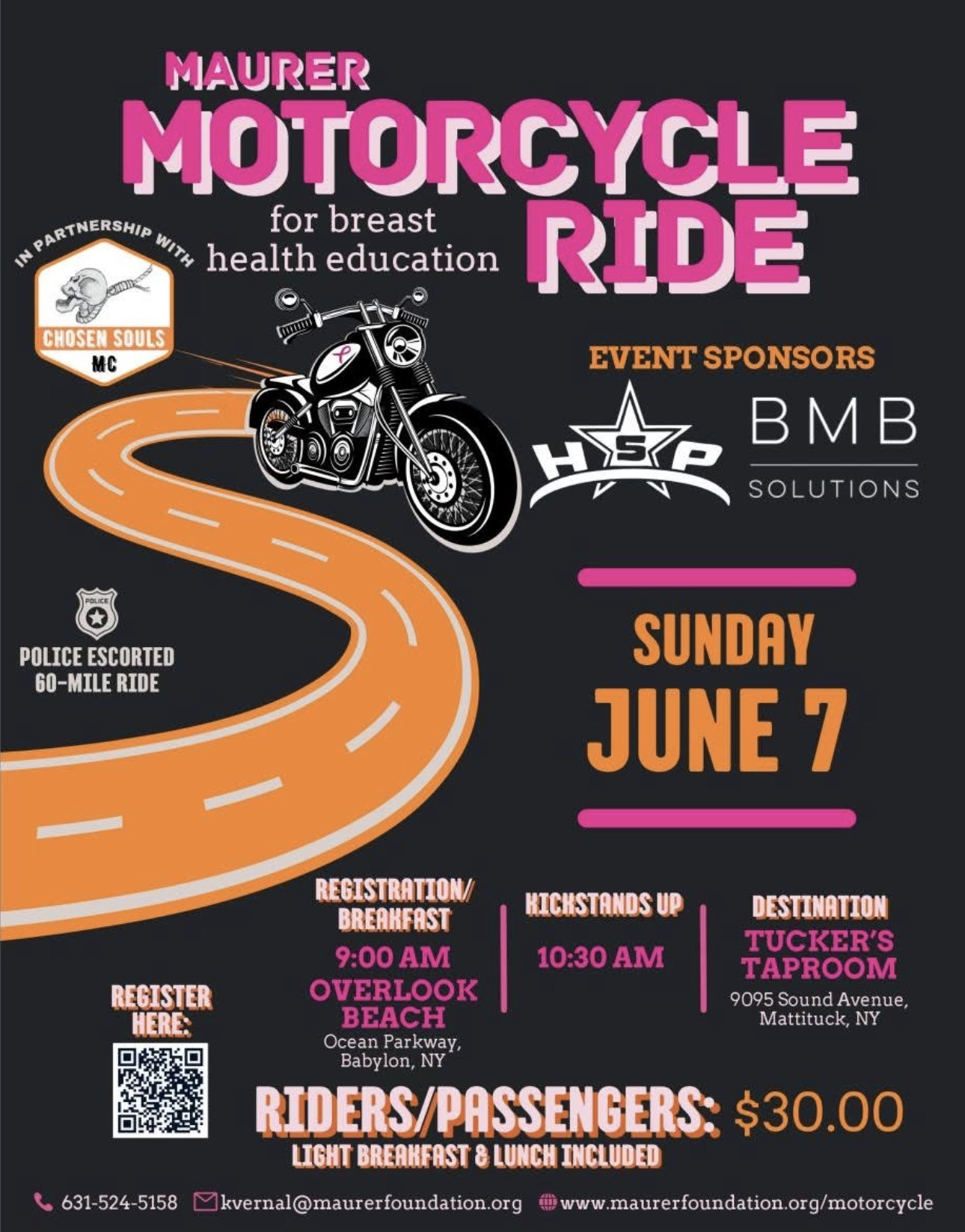 The Maurer Motorcycle Ride, Babylon, NY