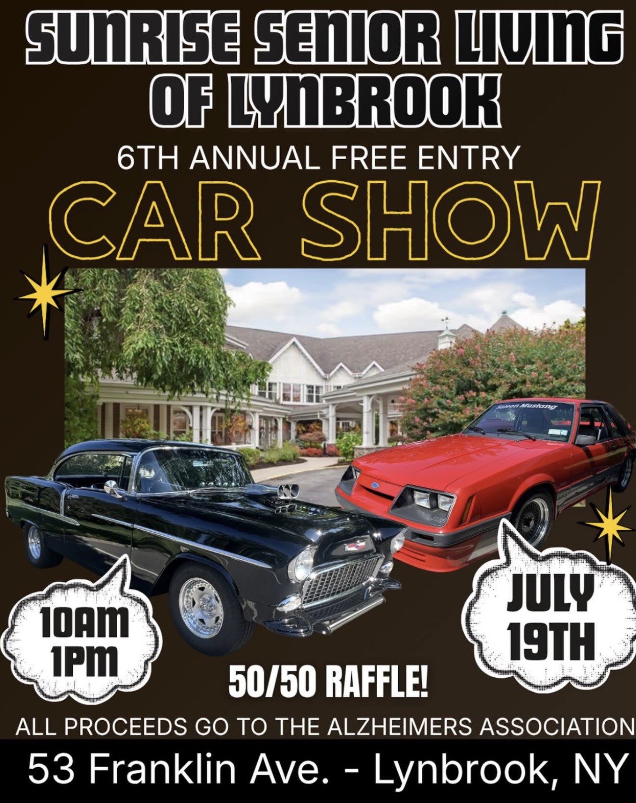 The Sunrise Senior Living 6th Annual Car Show, Lynbrook, NY