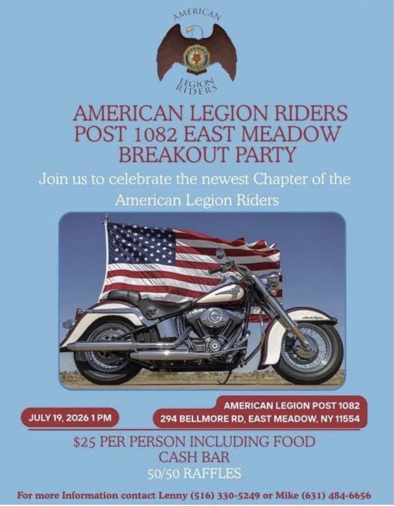 The American Legion Riders Post 1082 Break-Out Party, East Meadow, NY