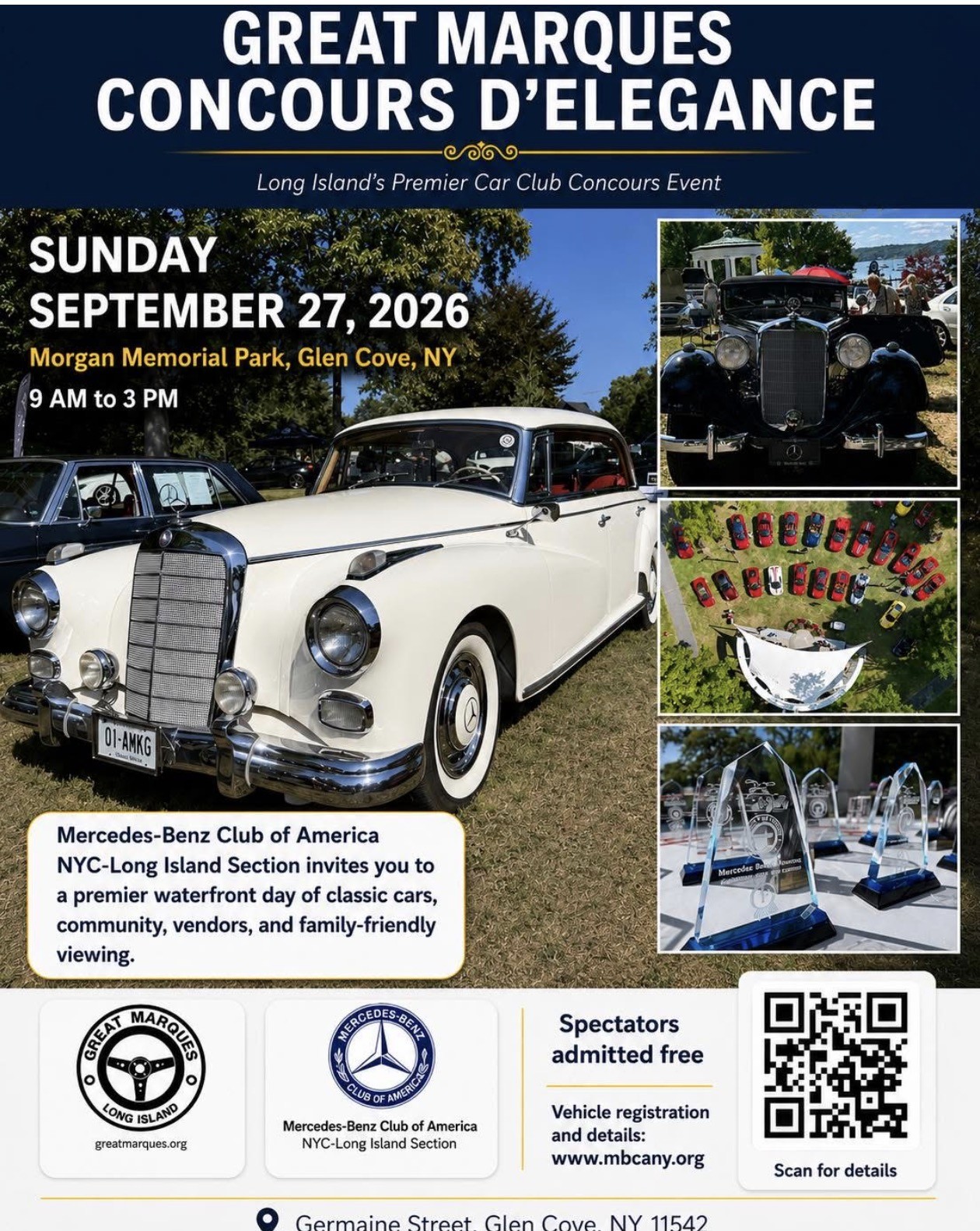 The Great Marques Concours d’ Elegance, Glen Cove, NY