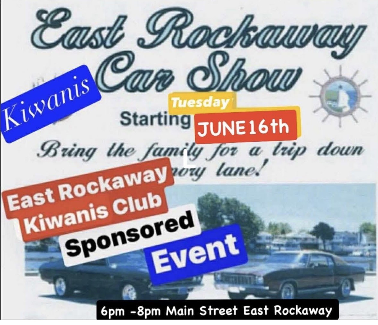 The East Rockaway Car Show, East Rockaway, NY