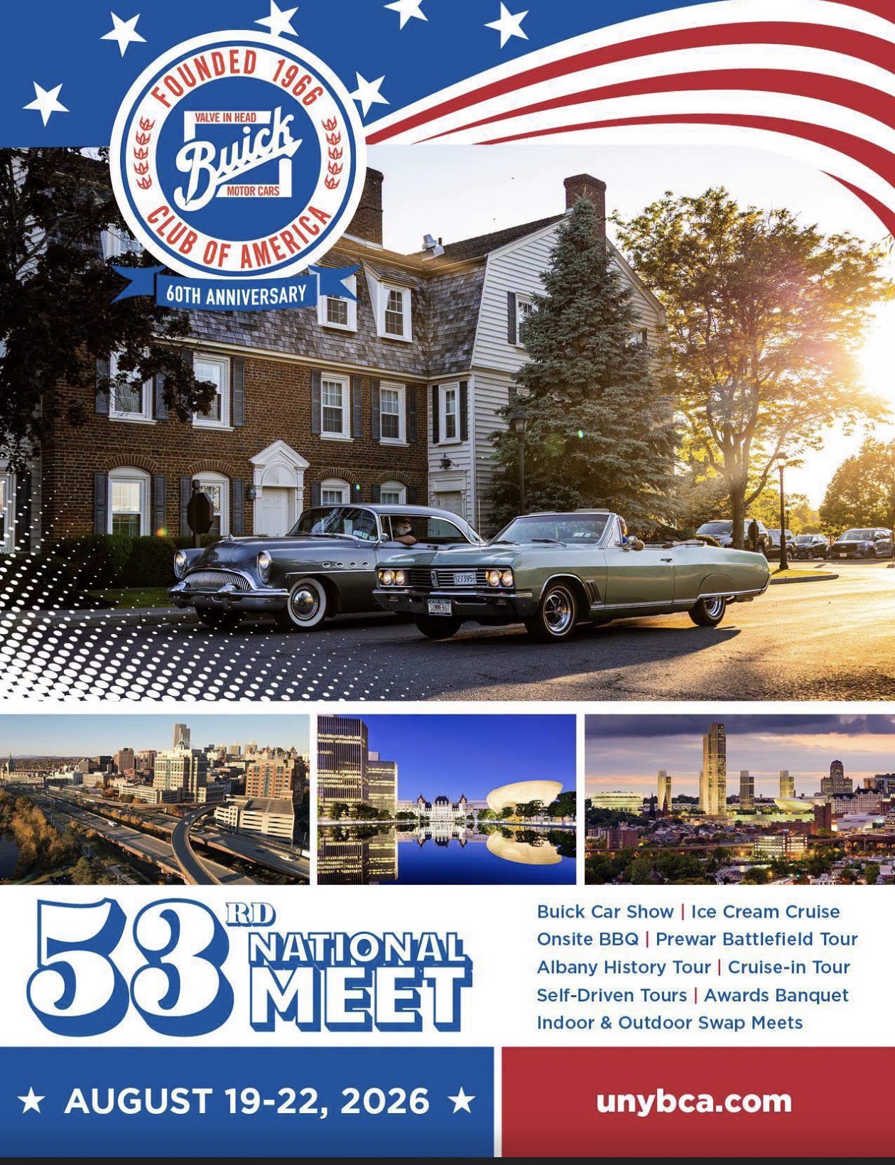 The Buick Club of America 53rd National Meet & Car Show, Albany, NY
