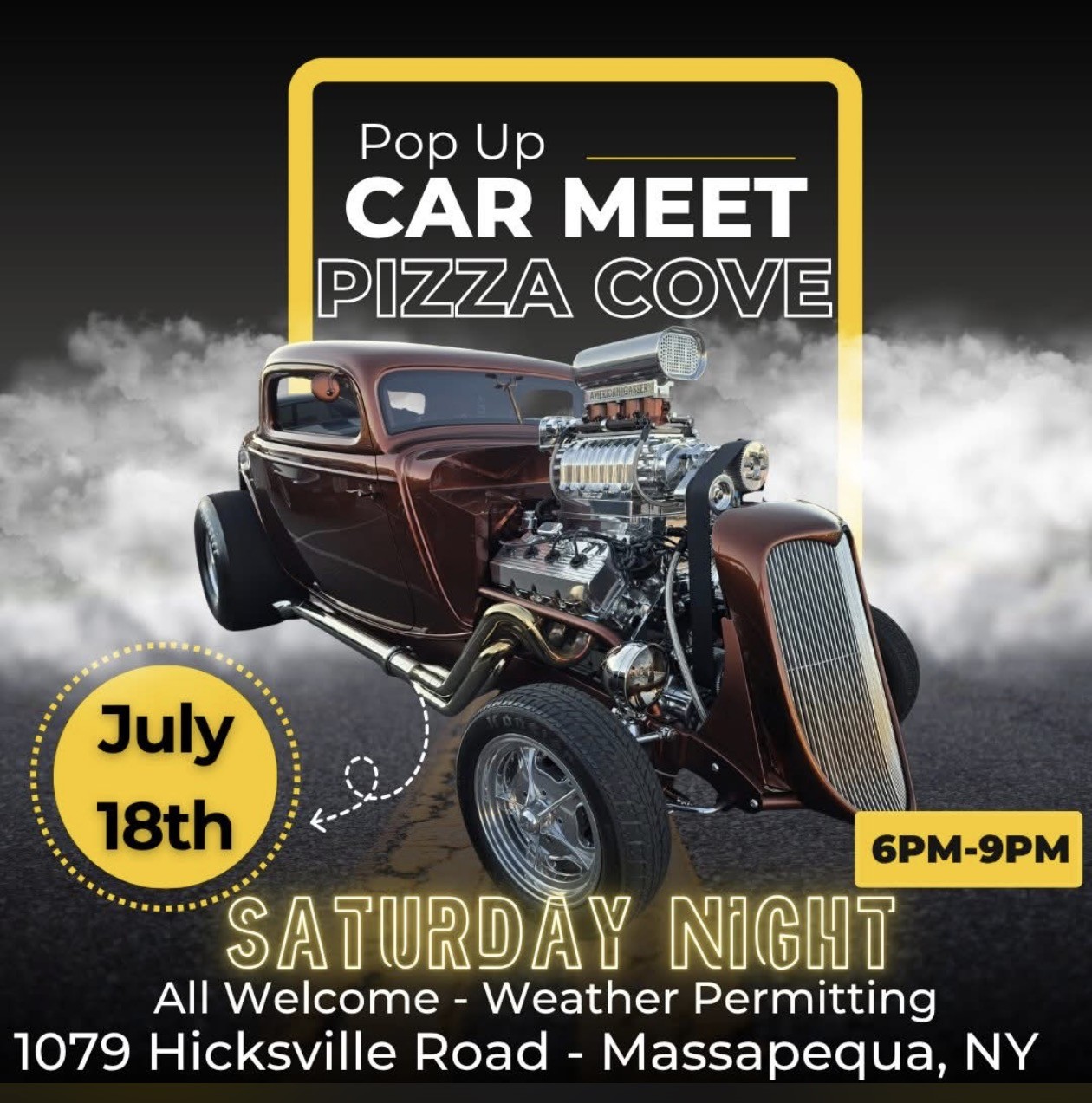 Pizza Cove POP-UP Car Meet, Massapequa, NY