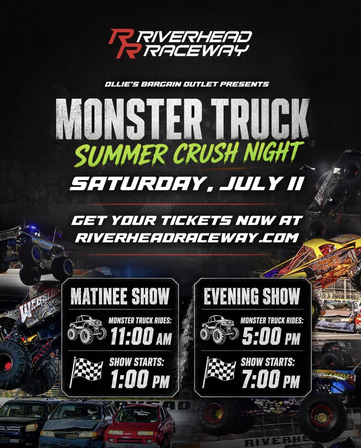 Riverhead Raceway Monster Truck Summer Crush Night, Riverhead, NY
