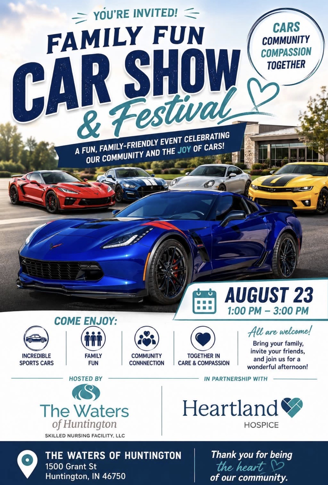 The Family Fun Car Show & Festival, Huntington, NY