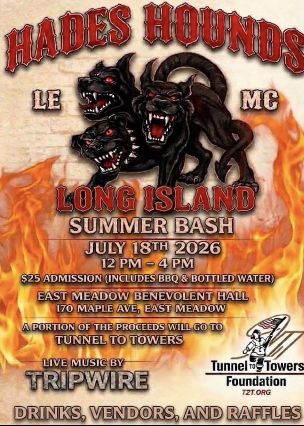 The Hades Hounds LE MC Long Island Summer Bash, East Meadow, NY