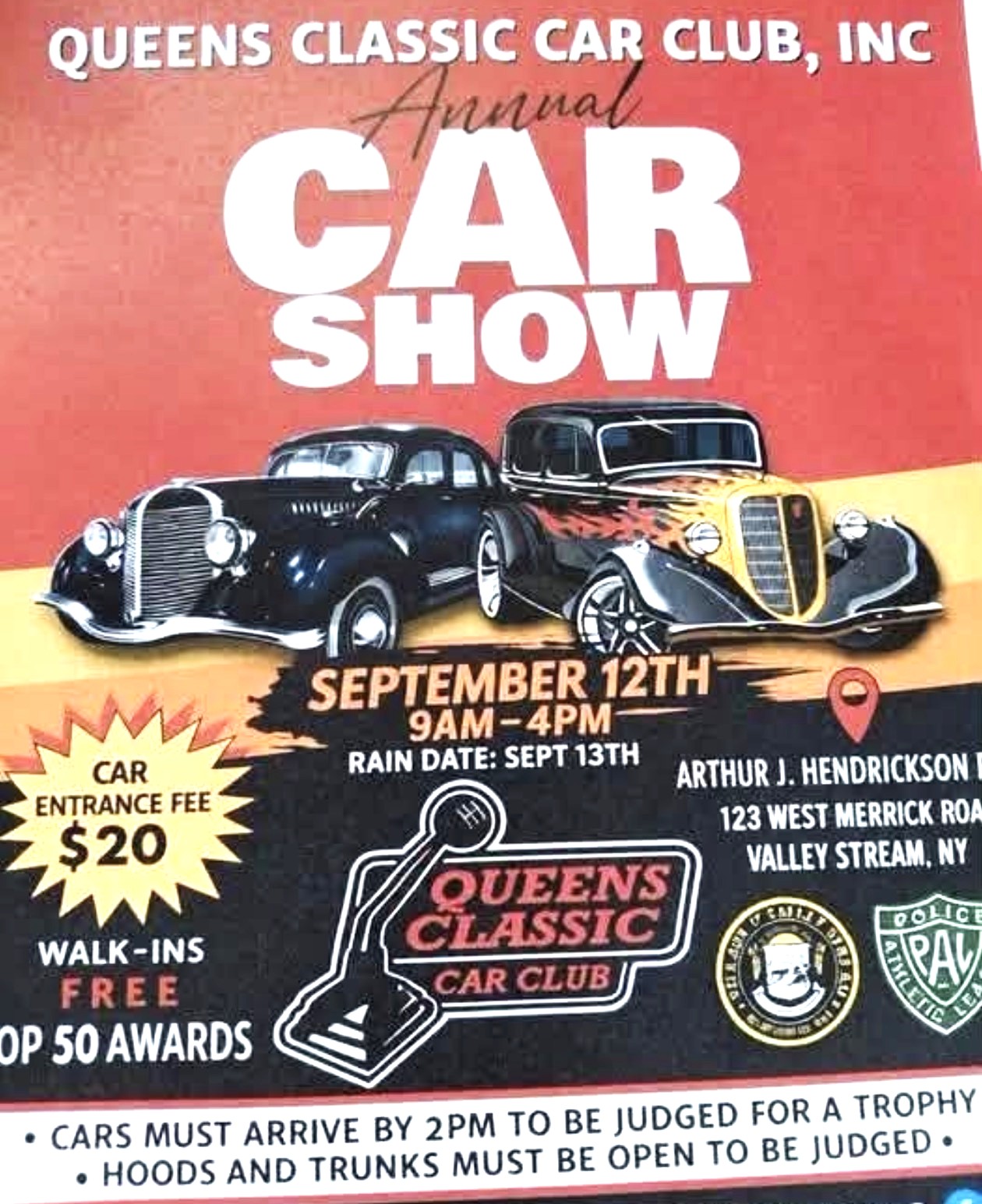 The Queens Classic Car Club’s Annual Car Show, Valley Stream, NY