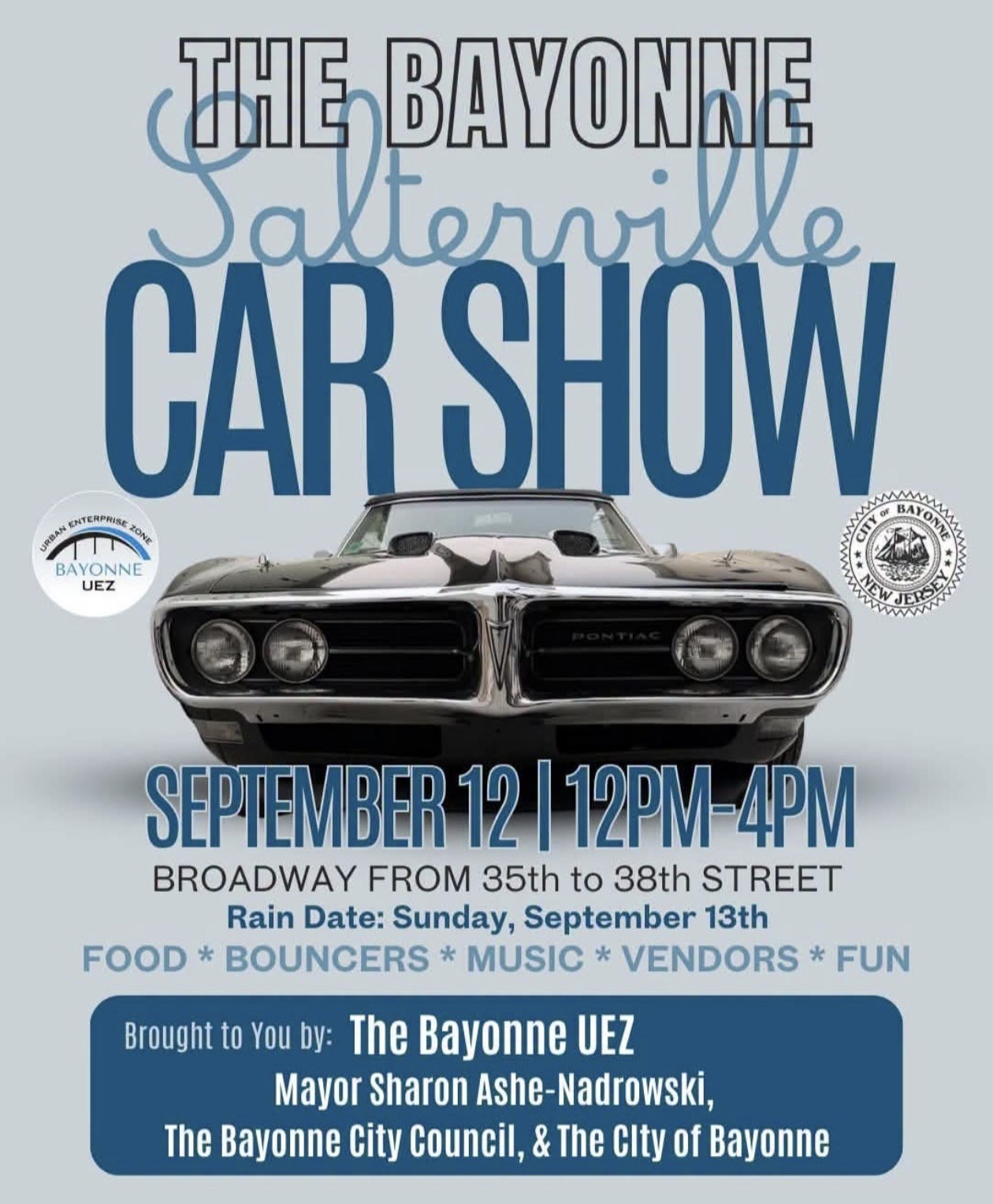 The Bayonne Salterville Car Show, Bayonne, NJ