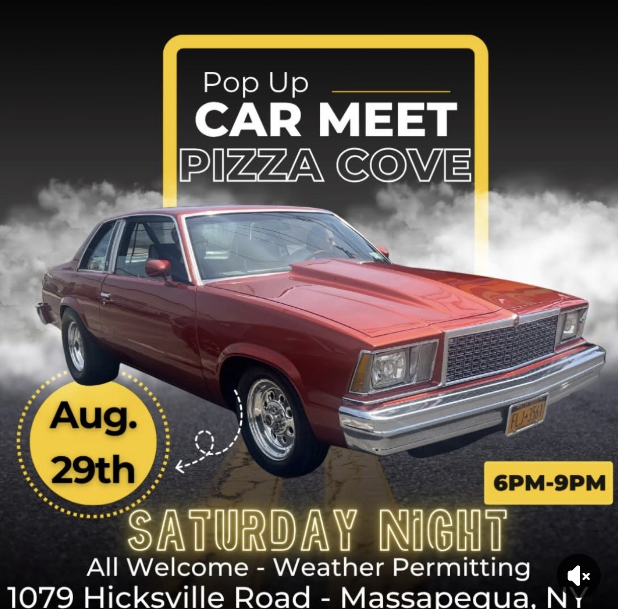 The Pop-Up Car Meet at Pizza Cove, Massapequa, NY