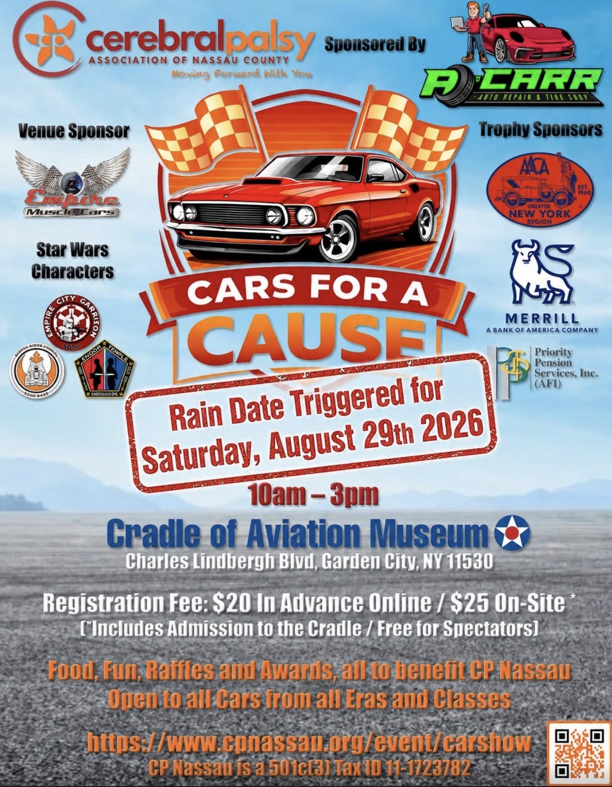 The Cars for a Cause Car Show, Garden City, NY