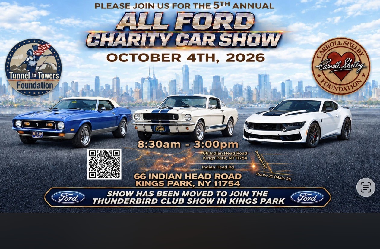 The 5th Annual All Ford Charity Car Show, Kings Park, NY