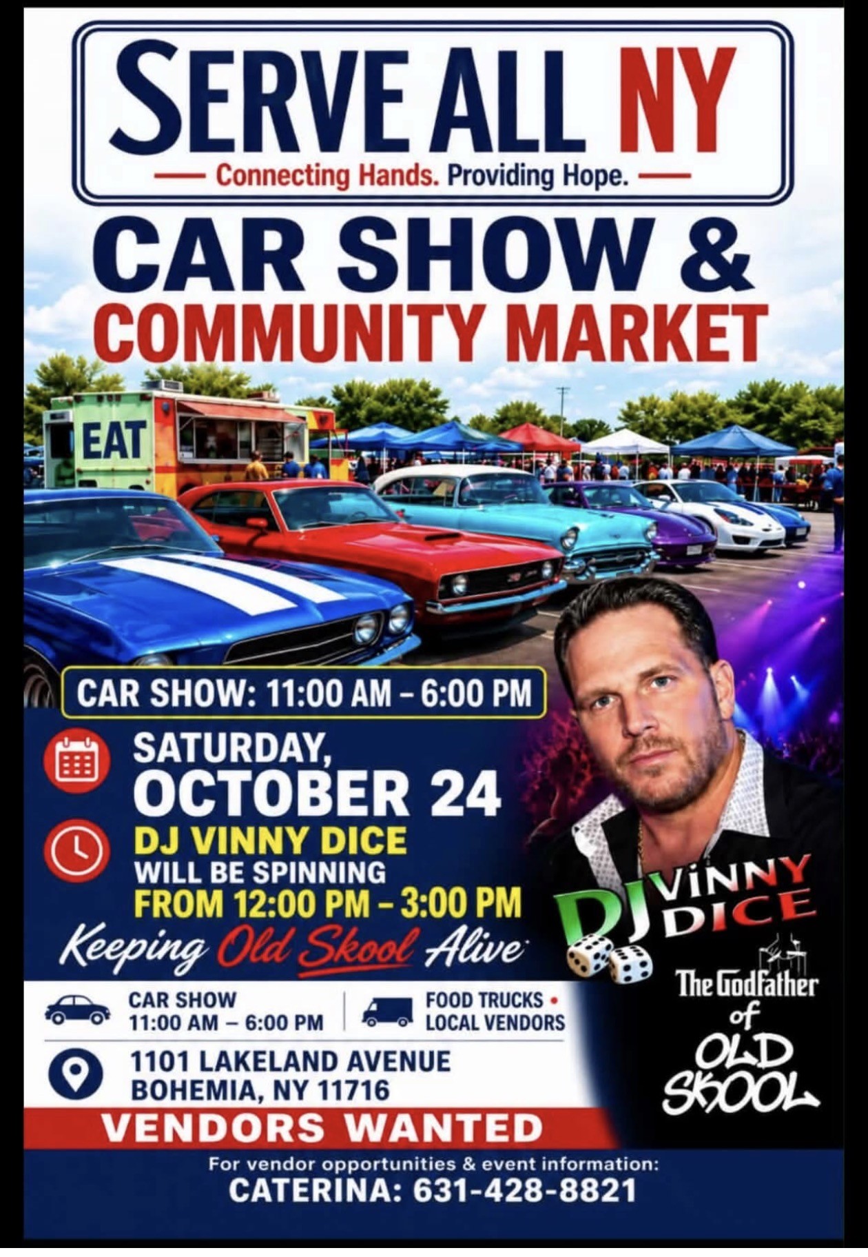 The True North Church Serve-All Car Show & Market, Bohemia, NY