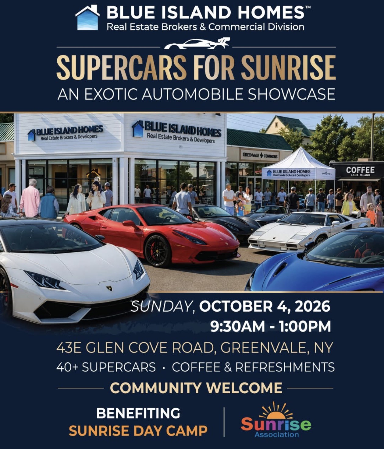 The Super Cars for Sunrise Exotic Automobile Showcase, Greenville, NY