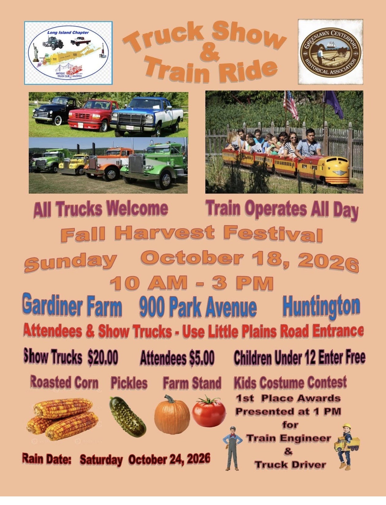 The Fall Harvest Truck Show & Festival, Huntington, NY