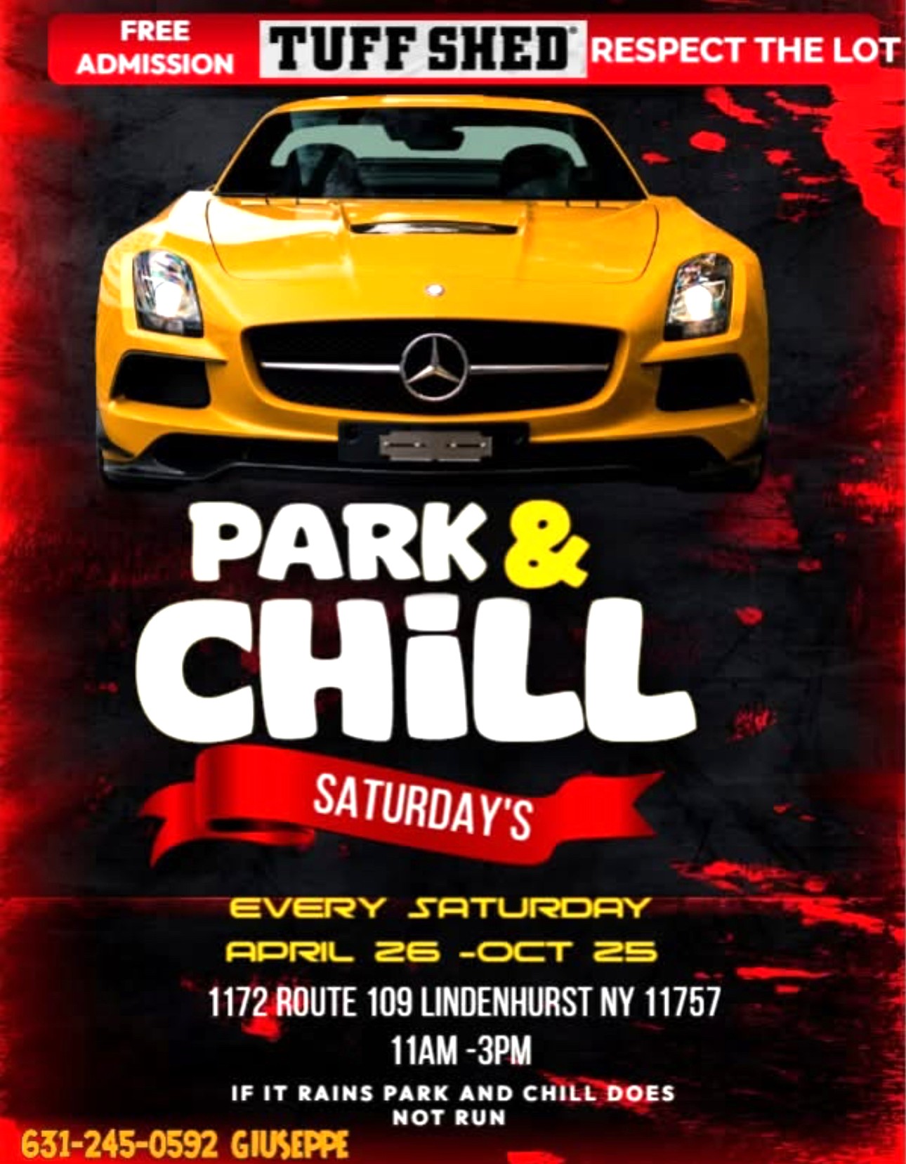 Tuff Shed presents The Park & Chill, Lindenhurst, NY