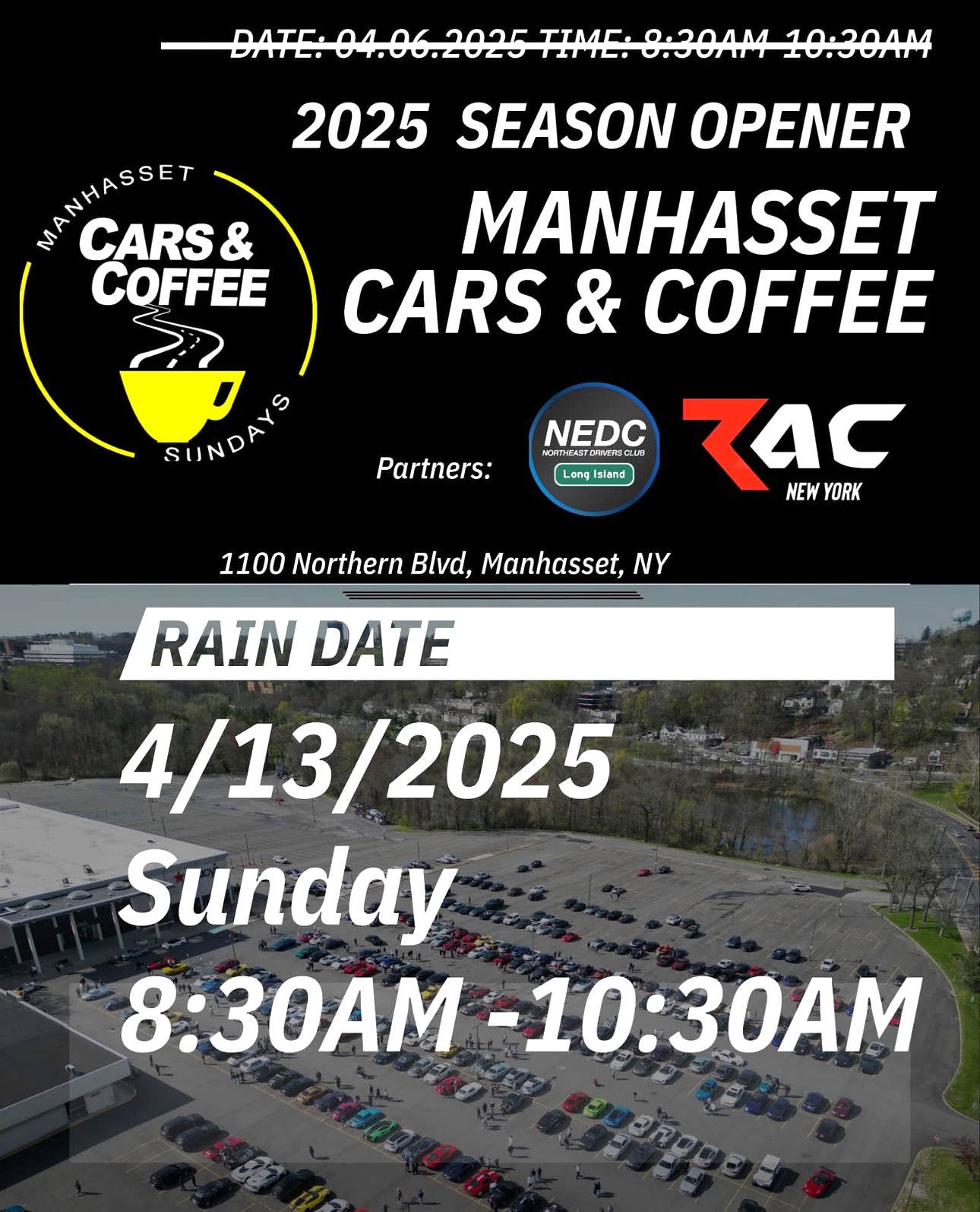 Mahasset Cars & Coffee Car Meet,