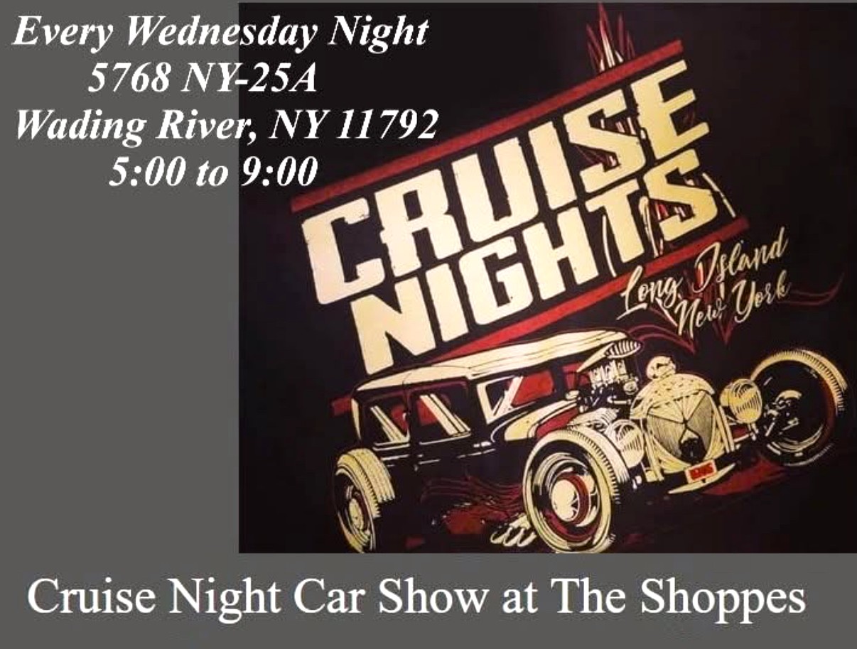 Cruise Night at the Shoppes, Wading River, NY