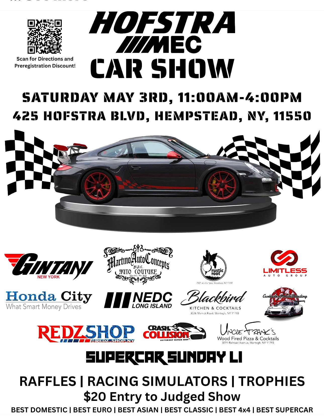 Hofstra MEC Car Show, Hempstead, NY