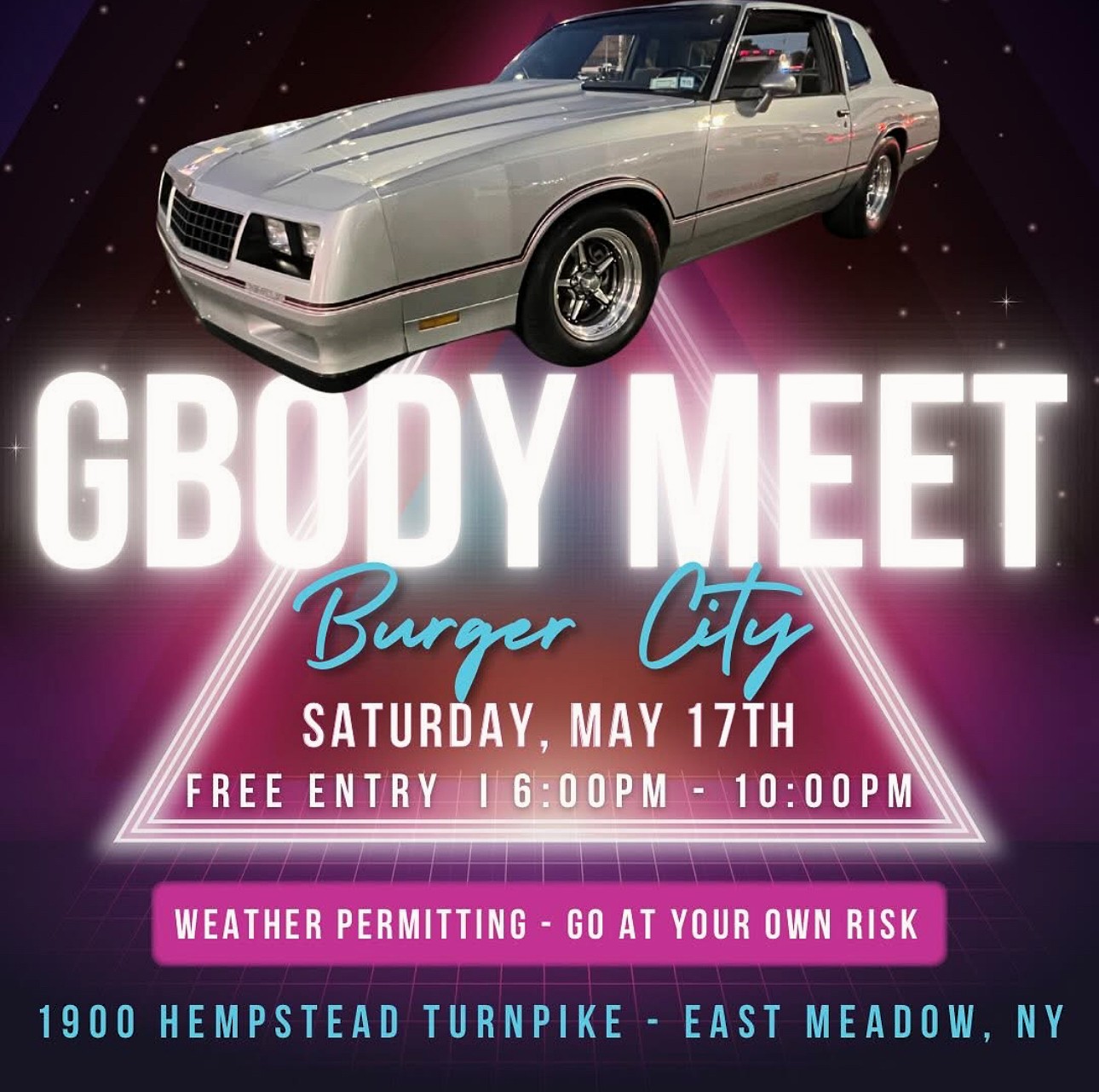 The G-Body Meet at Burger City, East Meadow, NY