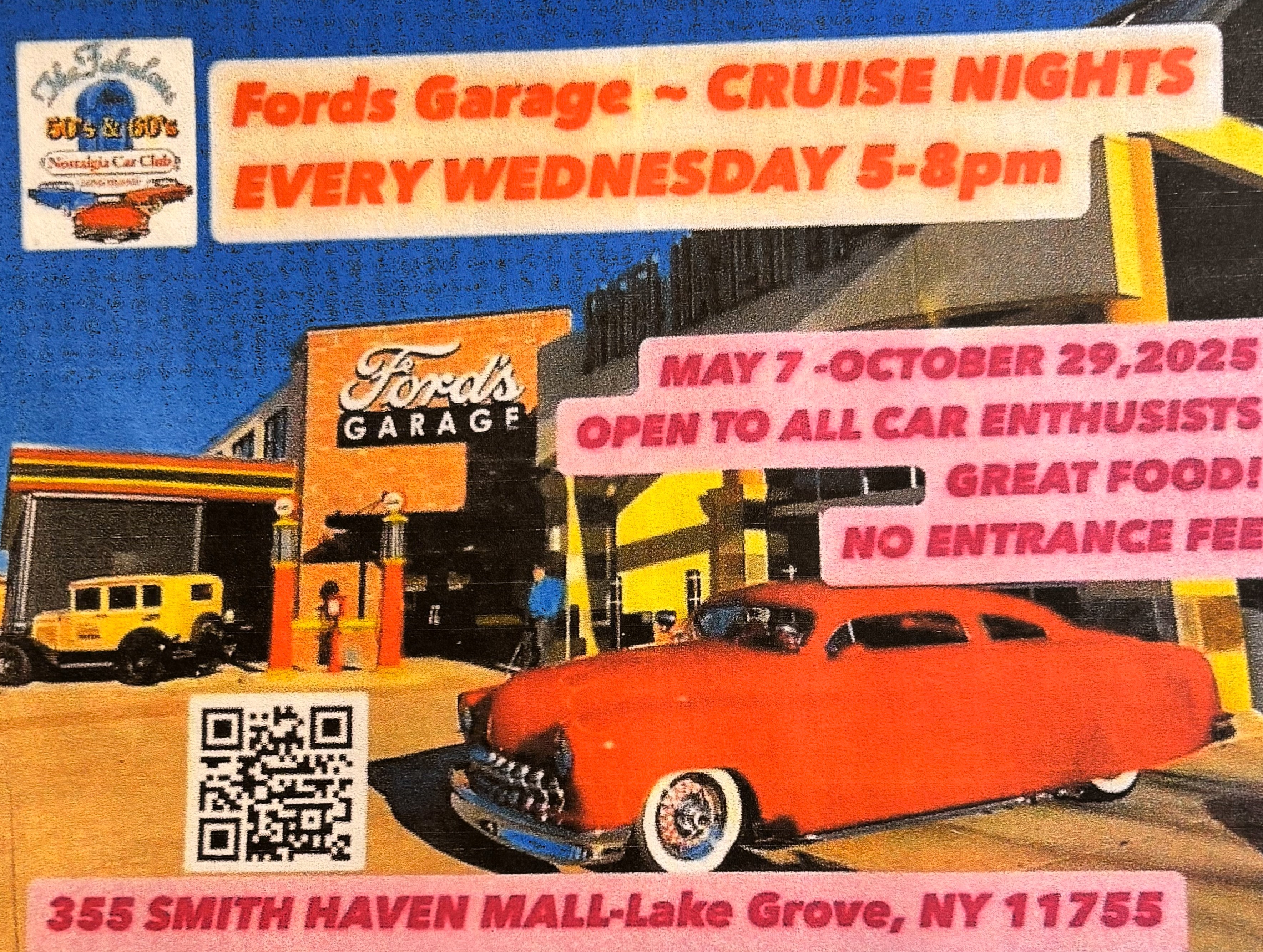 Fabolous 50’s & 60’s Cruise Nights, Lake Grove, NY