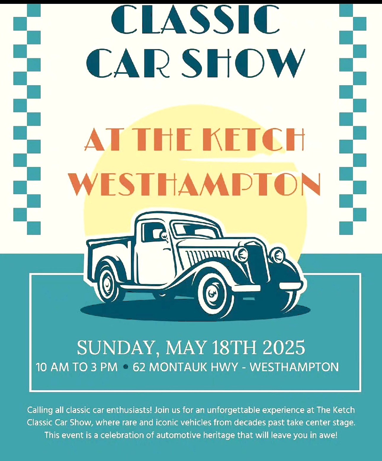 The Ketch Classic Car Show, Westhampton, NY