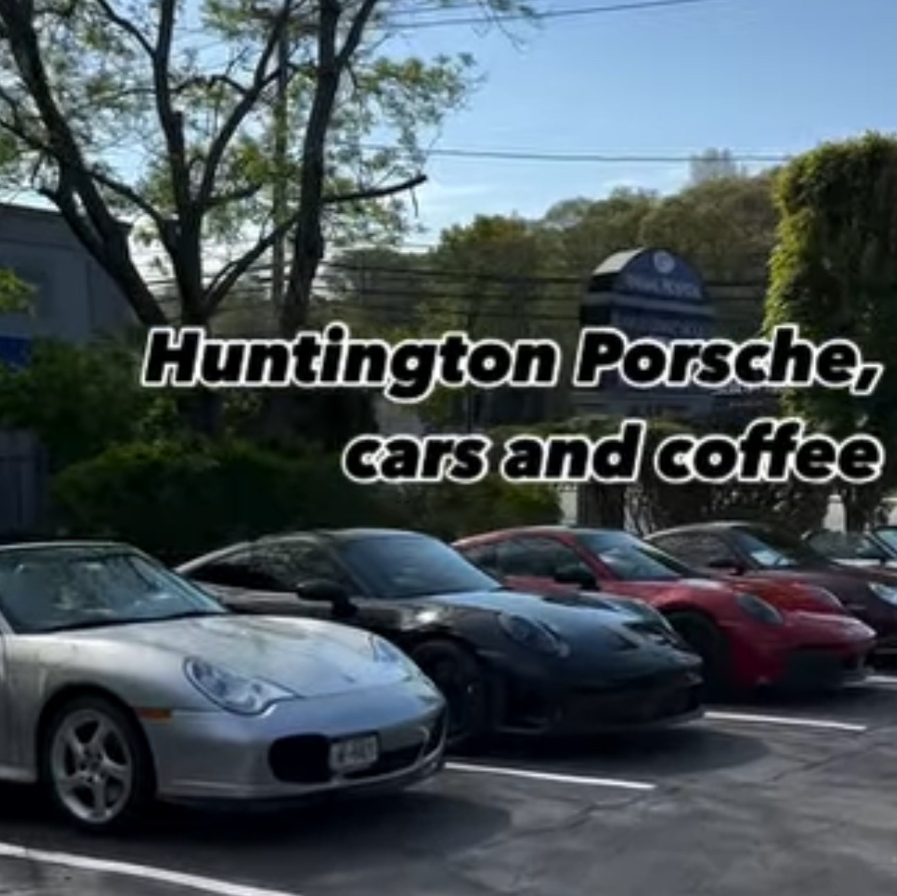 Huntington Porsche Cars & Coffee, Huntington Station, NY