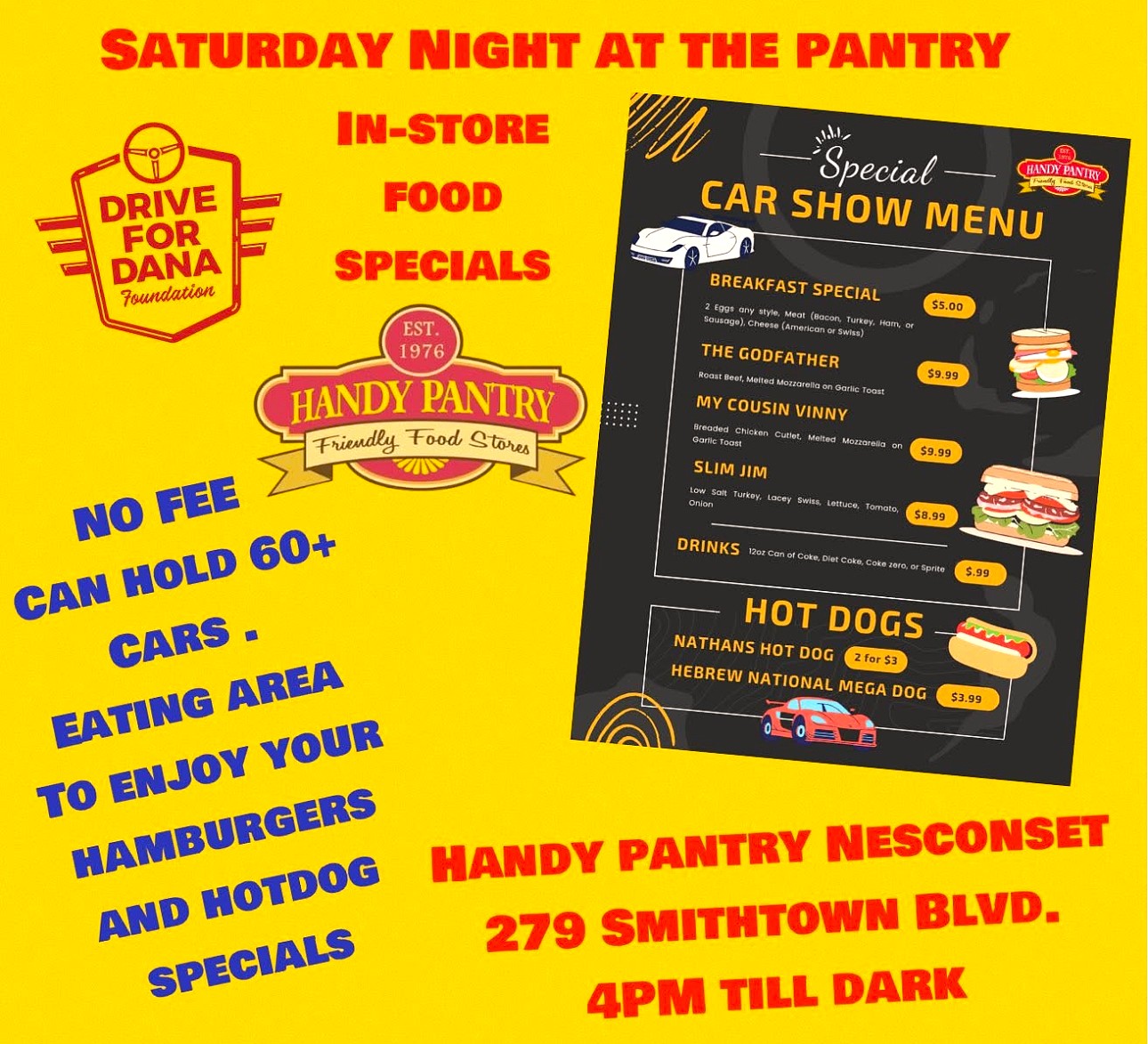 Saturday Night Car Meet at the Handy Pantry, Nesconset, NY