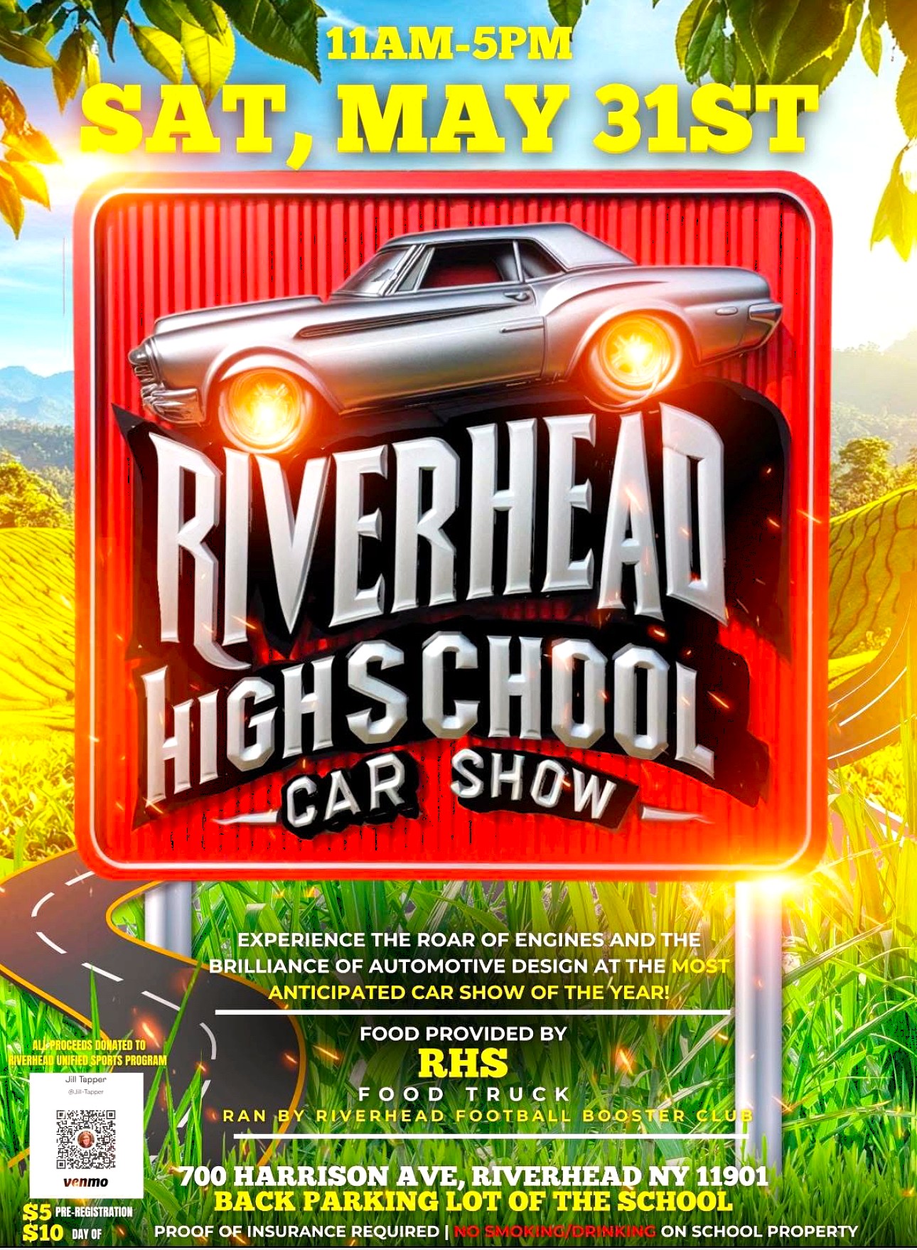 Riverhead High School Car Show, Riverhead, NY