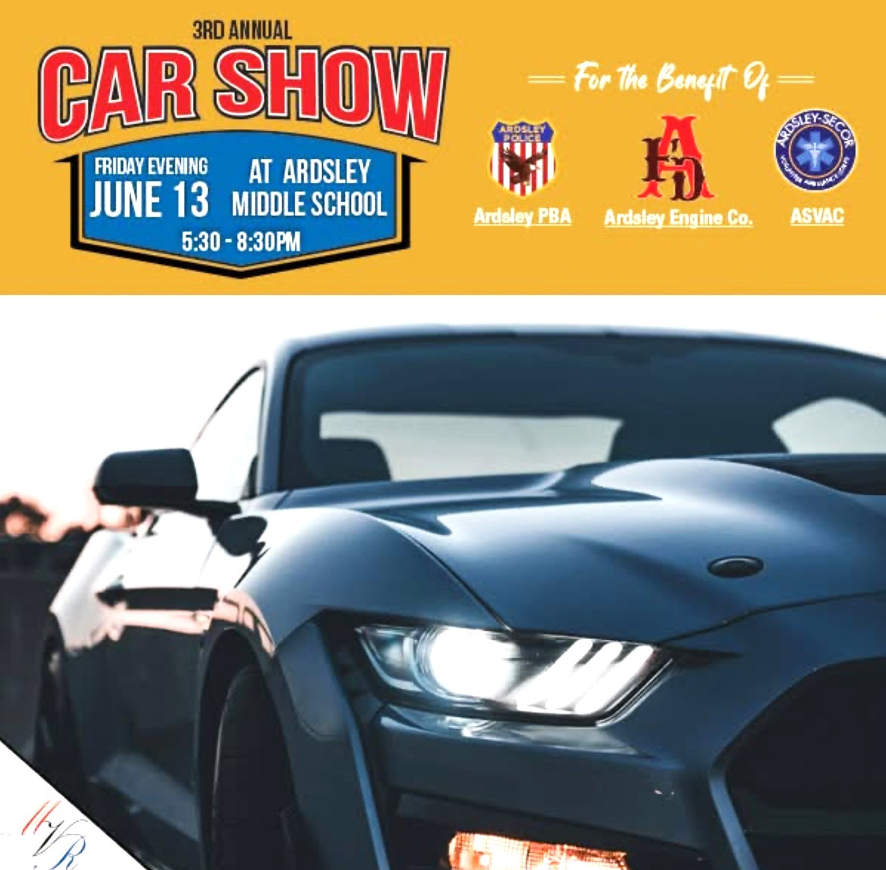 The MVR Insurance Agency 3rd Annual Benefit Car Show, Ardsley, NY