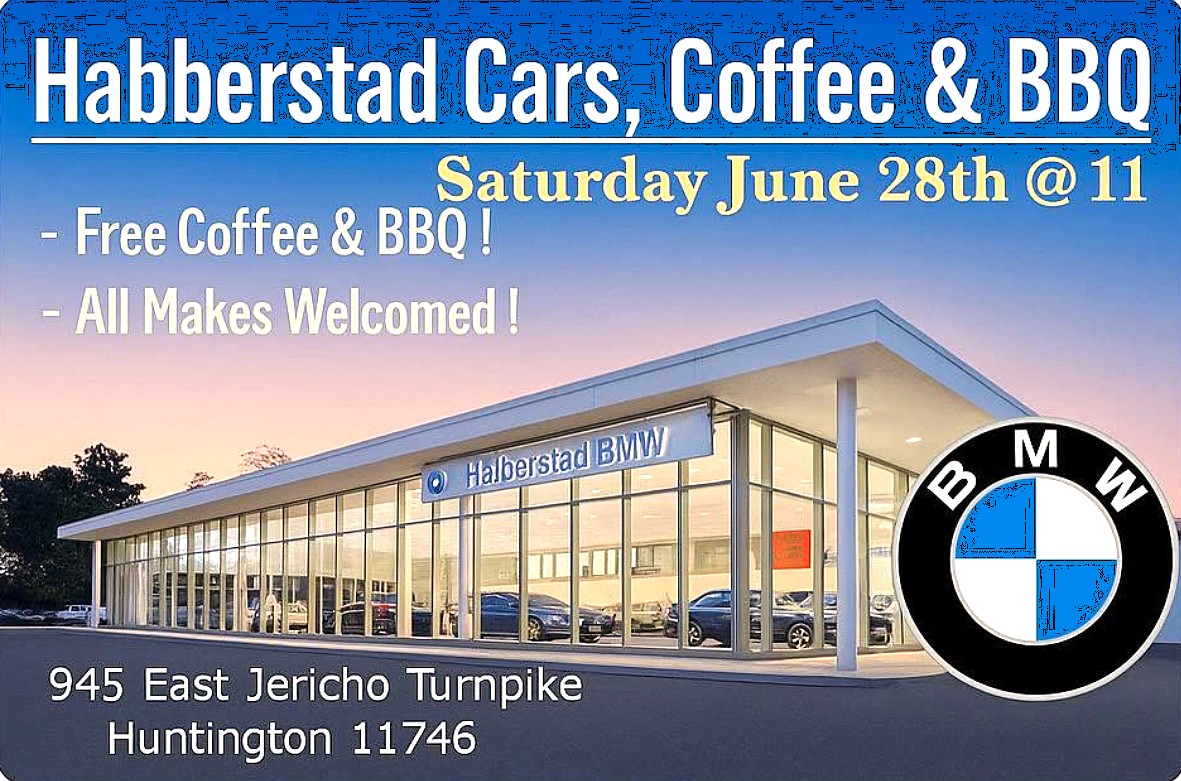 Habberstad BMW Cars, Coffee & BBQ, Huntington, NY