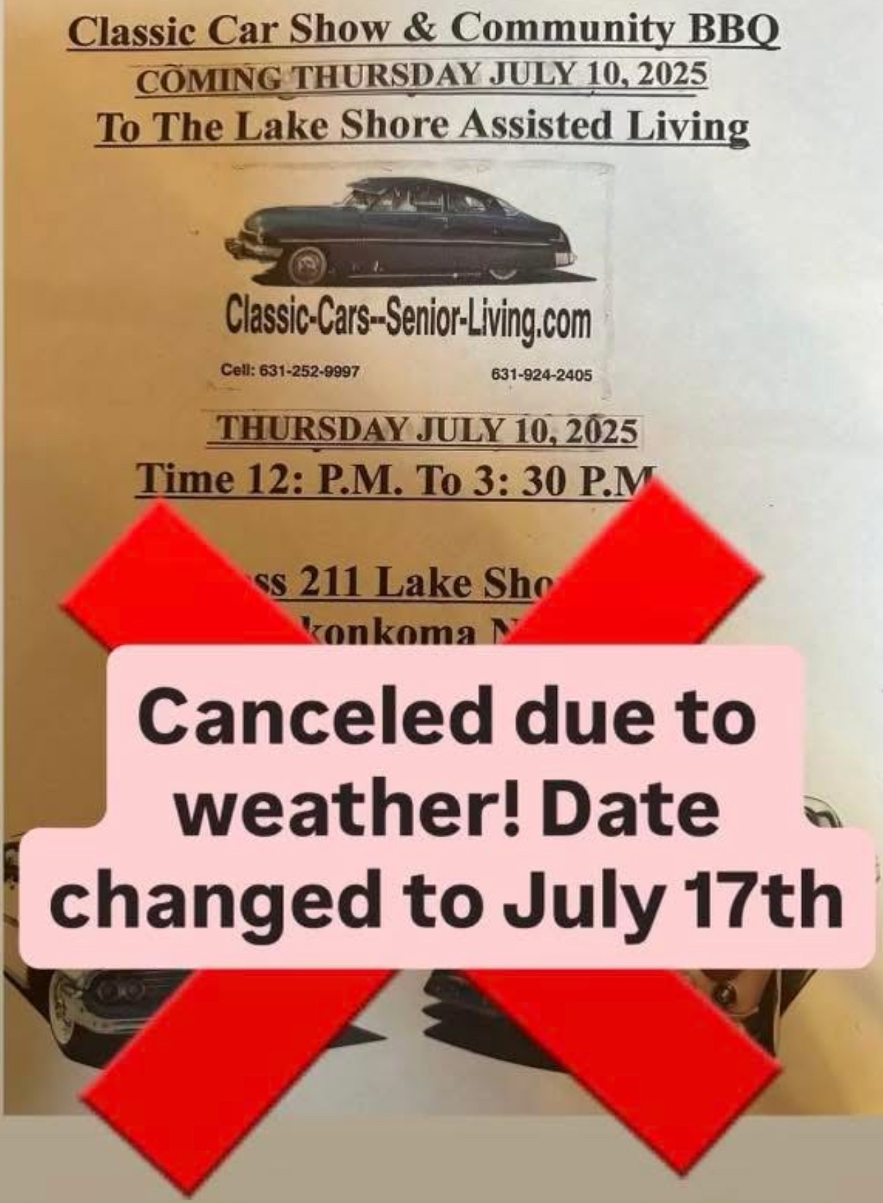 The Lake Shore Assisted Living Classic Car Show, Lake Ronkonkoma, NY