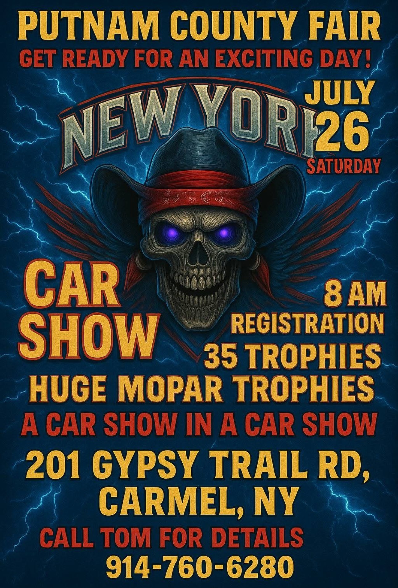 NY Cruisers Best Modified Mopars Car Show, Carmel, NY