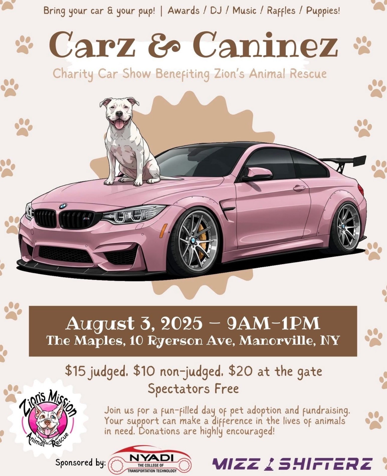 Carz & Caninez Car Show, Manorville, NY