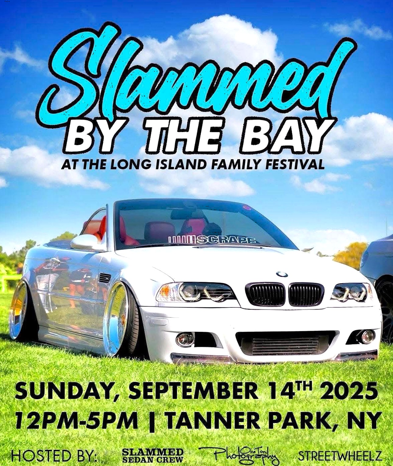 Slammed by the Bay Car Show, Copiague, NY