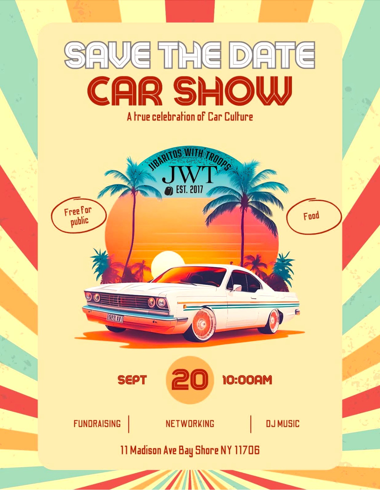 JWT Car Show, Bay Shore, NY
