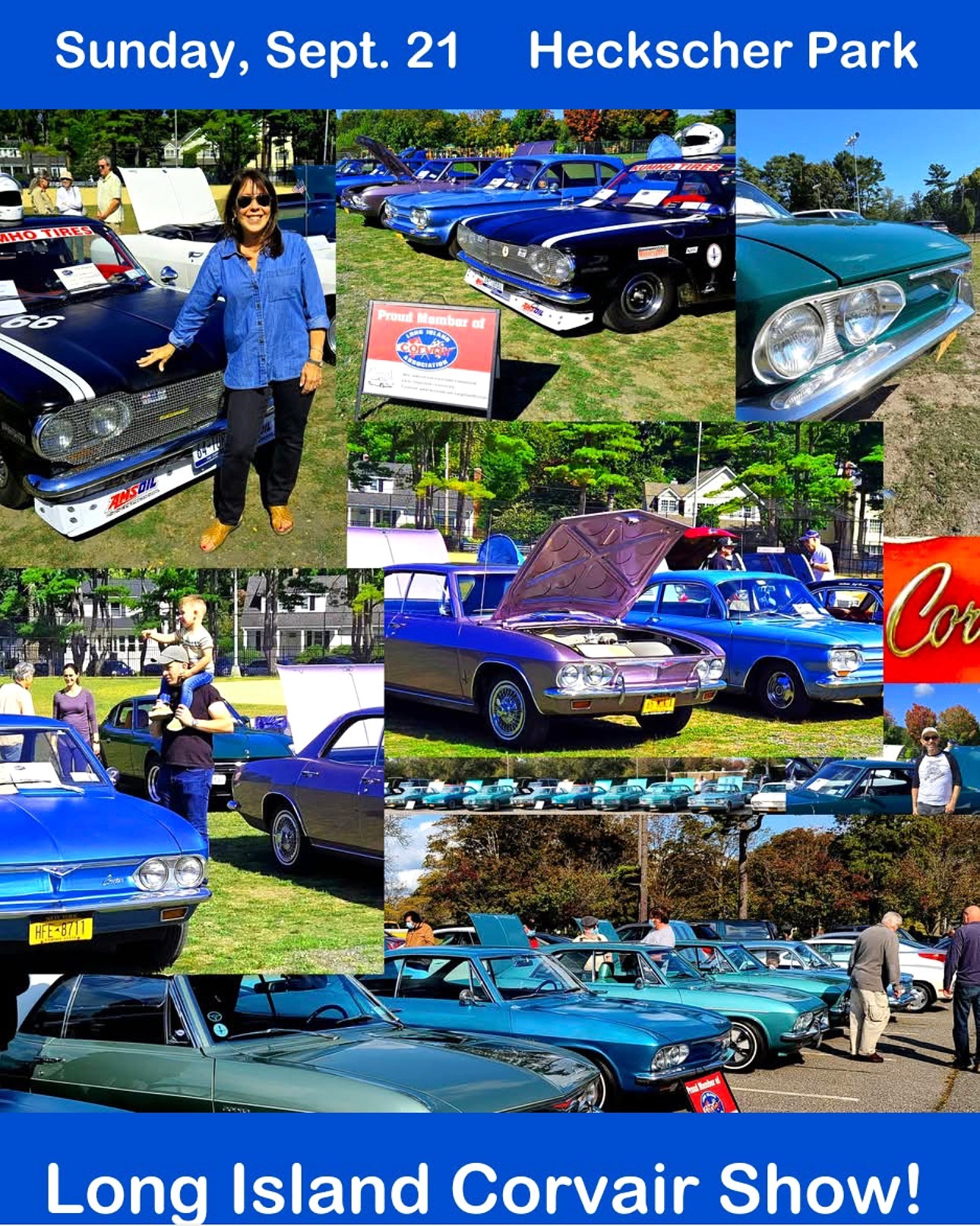 The Long Island Corvair Car Show, Huntington, NY