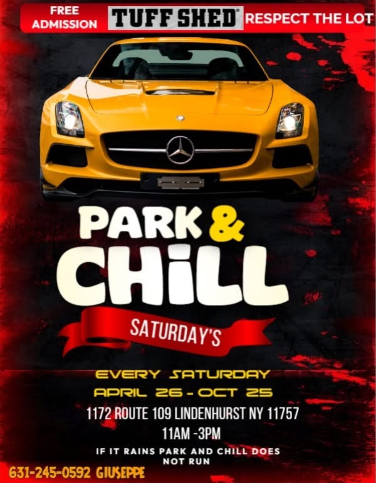 Tuff Shed Park & Chill Car Meet, Lindenhurst, NY