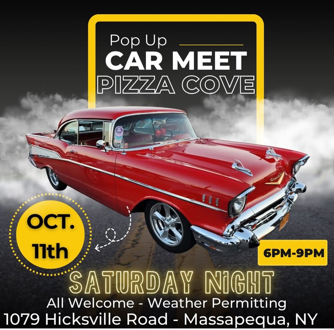  Pizza Cove Saturday Night Pop-Up Car Meet, Massapequa, NY