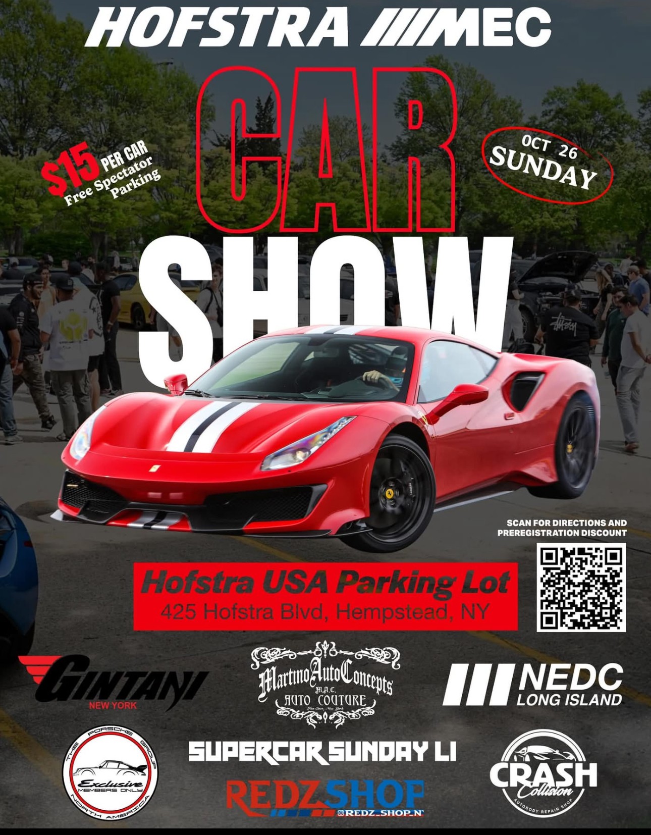 The Hofstra MEC Car Show, Hempstead, NY