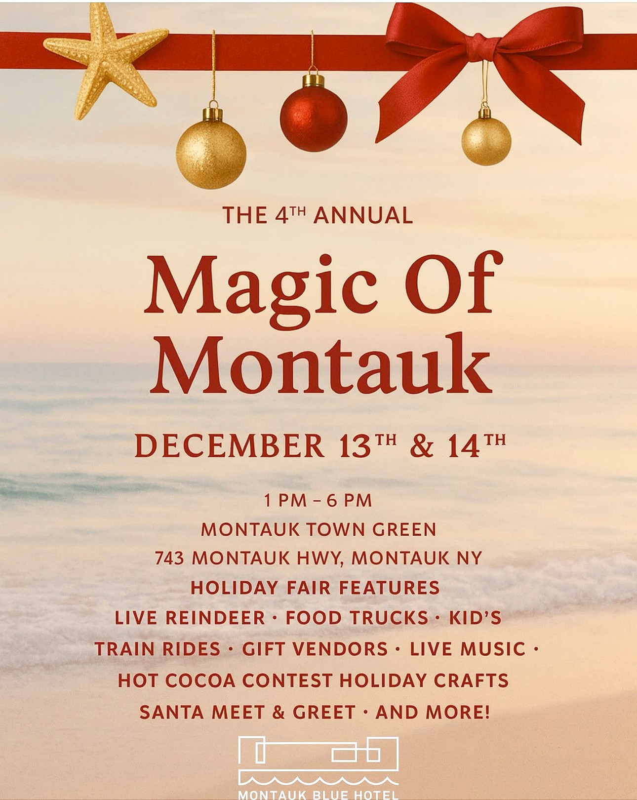 The 4th Annual Magic of Montauk Holiday Event, Montauk, NY