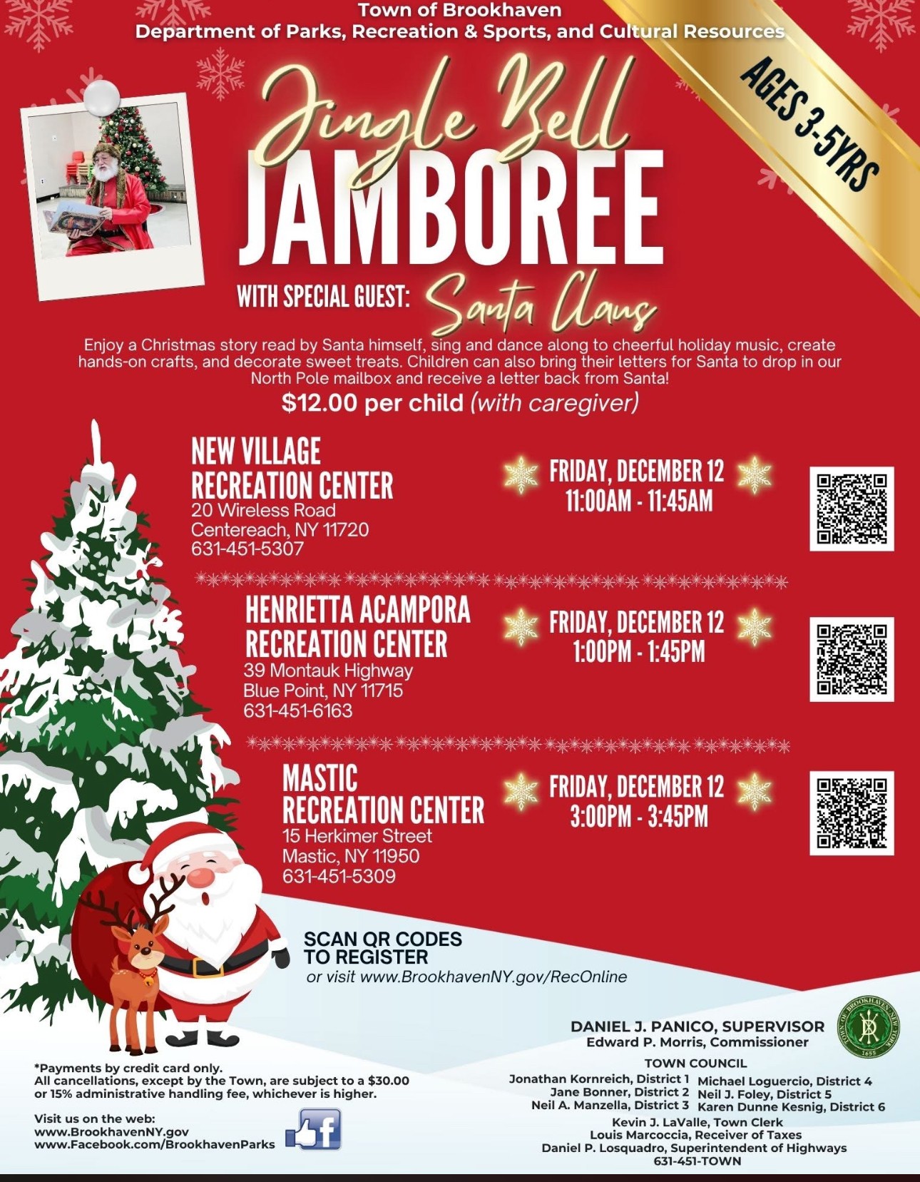 The Jingle Bell Jamboree, Blue Point, NY