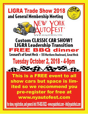 LIGRA Trade Show & NYAutofest Custom Classic Car Show, Great Neck, NY