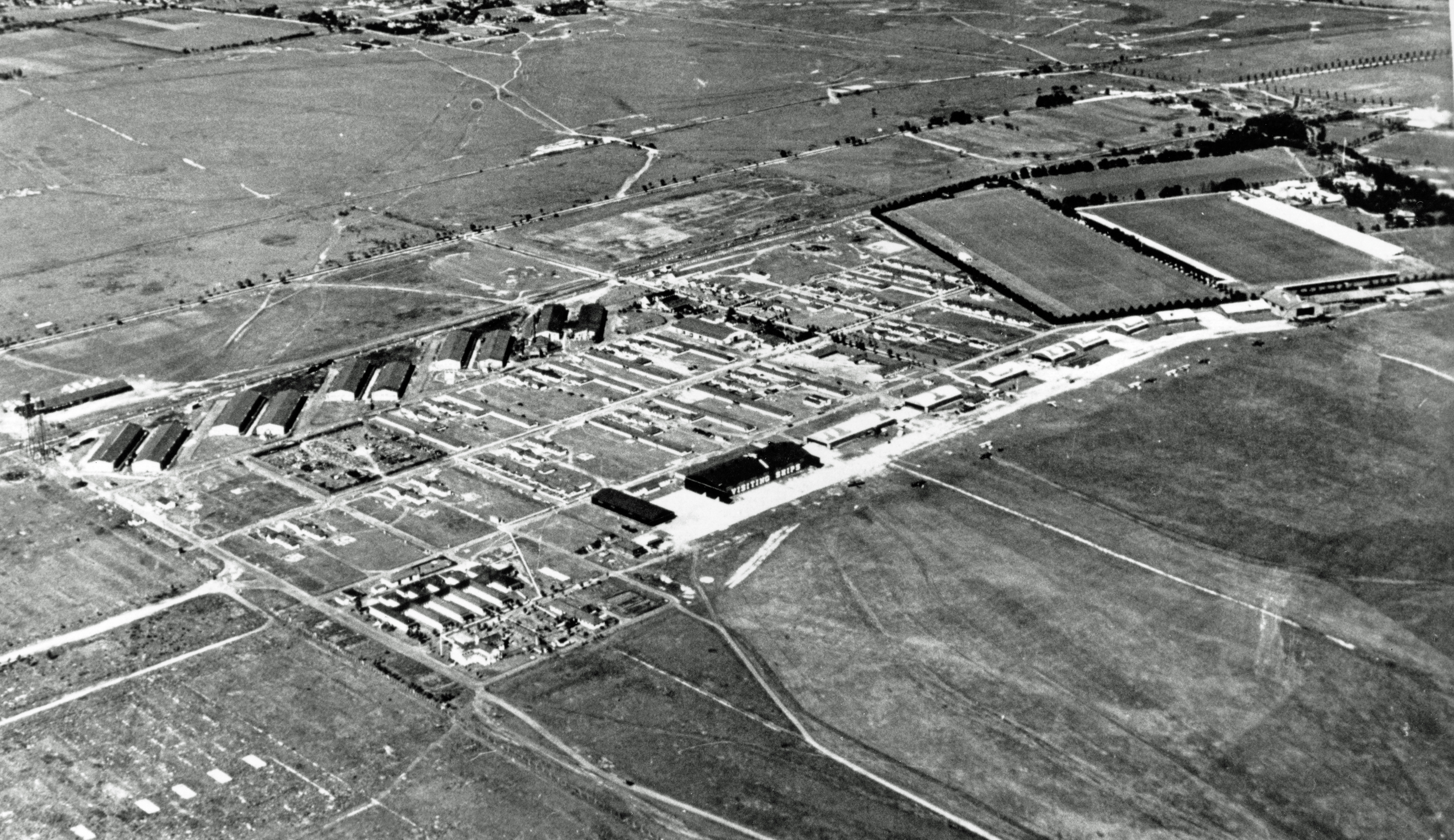 Views of Mitchel Field (Courtesy of the Cradle of Aviation)- Submitted by Howard Kroplick - image